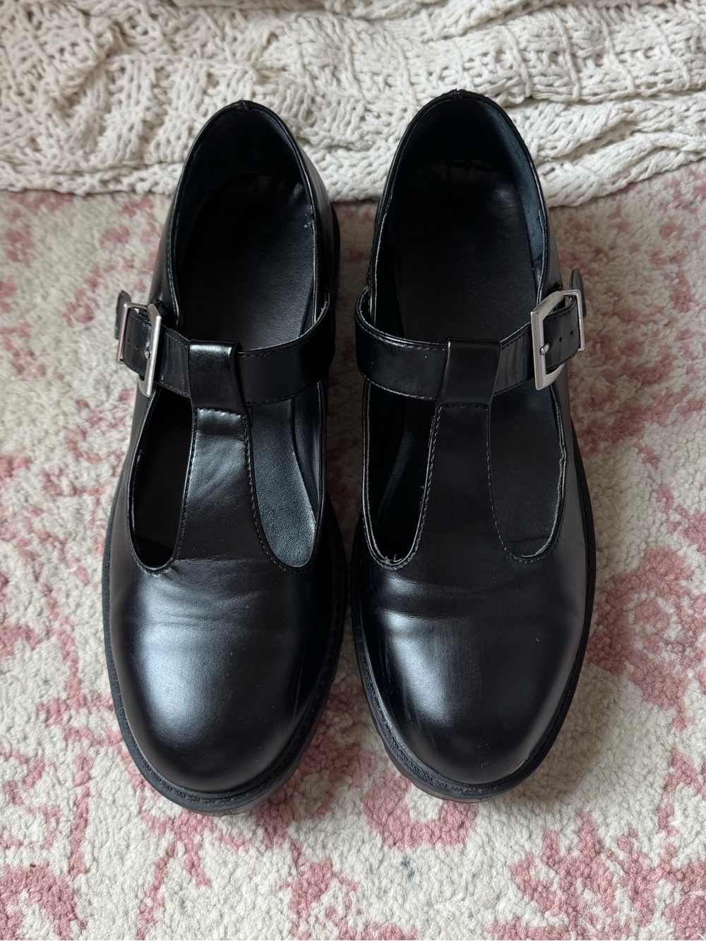 black mary jane shoes